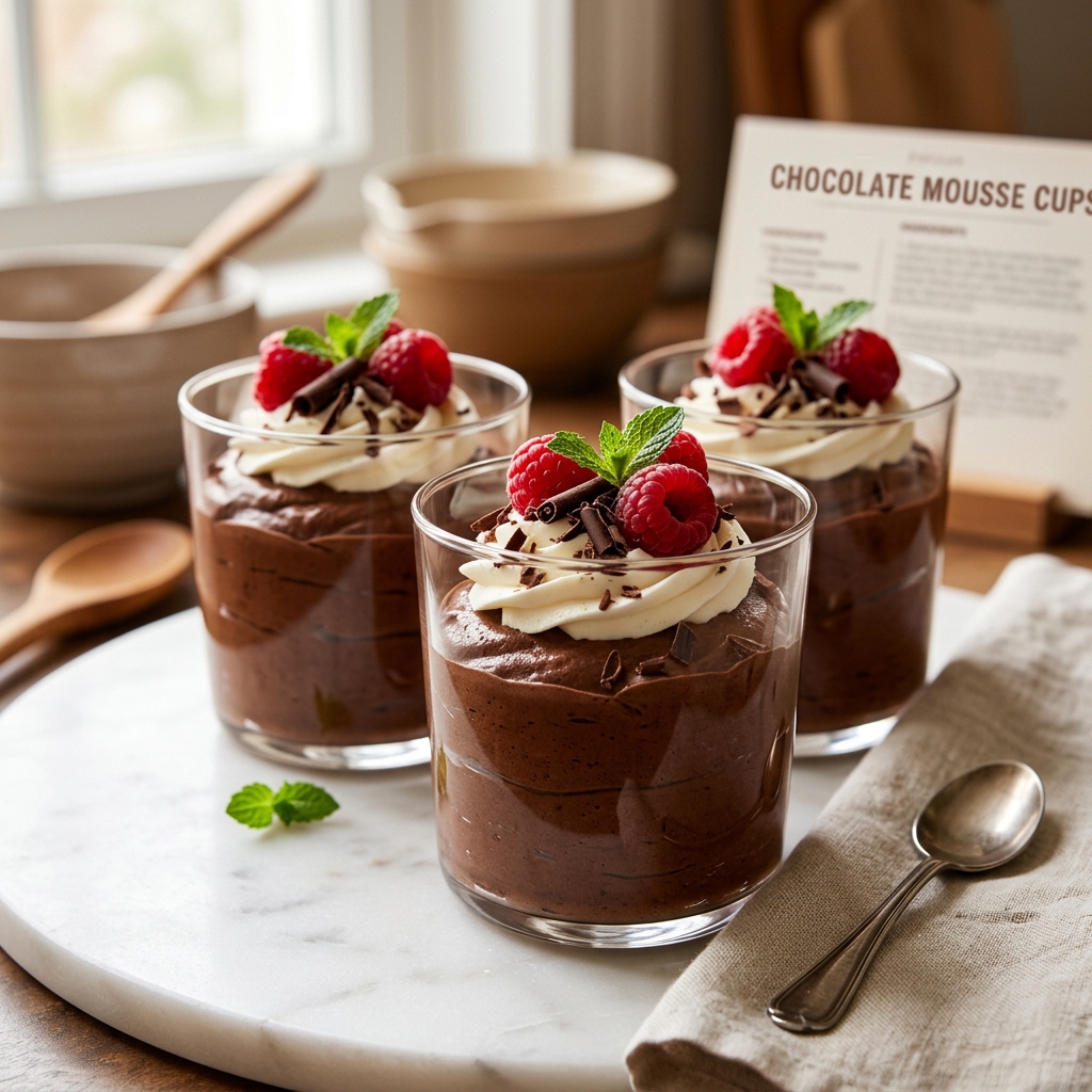 Chocolate Mousse Cups