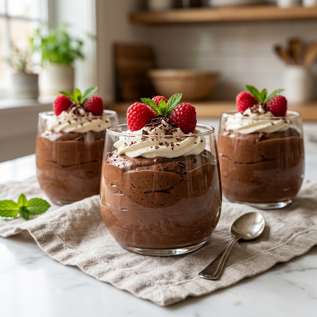 Chocolate Mousse Cups – Easy No Bake Dessert Recipe