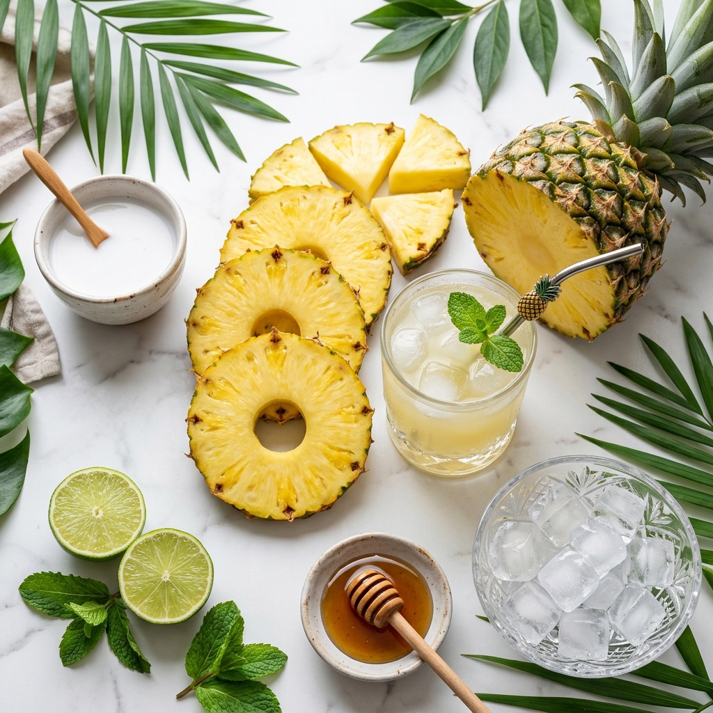 Skinny Piña Colada – Easy Tropical Summer Drink