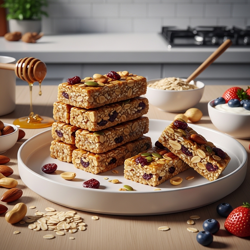 Homemade Granola Bars – Easy Healthy Snack Recipe