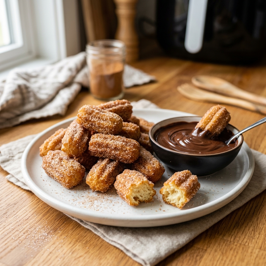 Air Fryer Churro Bites – Easy Sweet Snack Recipe