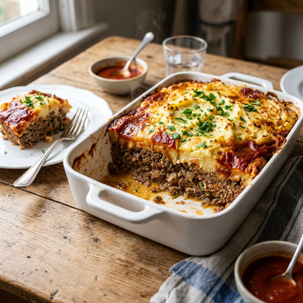 Easy Meatloaf Casserole – Comfort Food Family Favorite