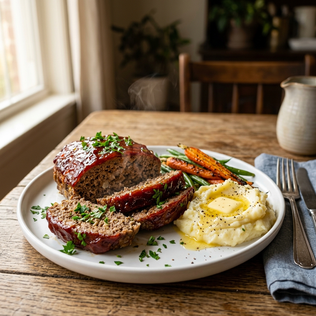 5 Star Classic Meatloaf Recipe – Juicy & Easy Family Dinner