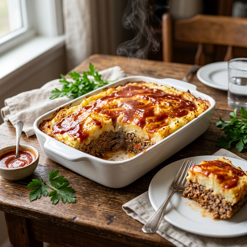 Easy Meatloaf Casserole – Comfort Food Family Favorite